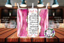 Load image into Gallery viewer, Always Remember... Stainless Steel Tumbler