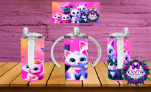 Load image into Gallery viewer, Kittens -Sippy Cup