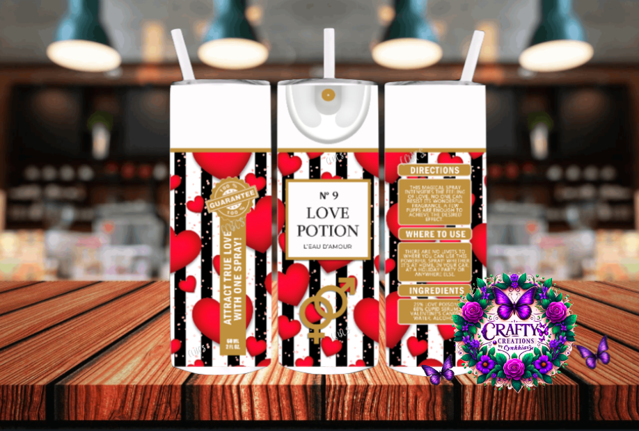 Love Potion Stainless Steel Tumbler