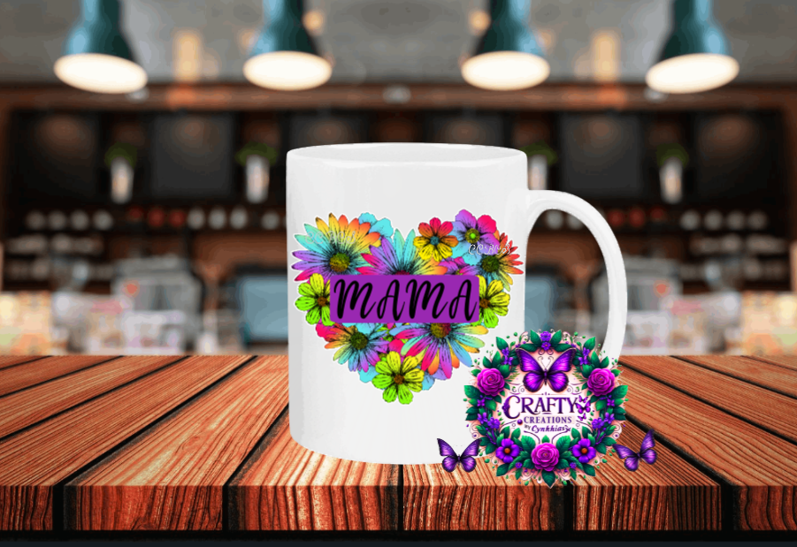 Mama Heart Coffee Mug