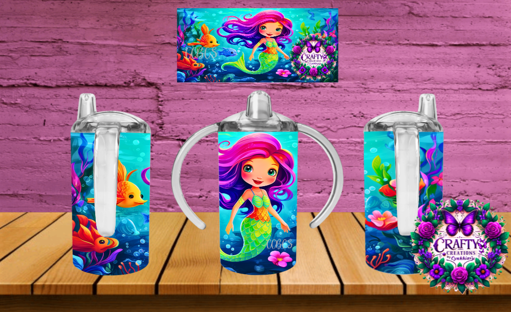 Mermaid -Sippy Cup