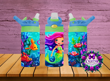 Load image into Gallery viewer, Mermaid Kids Tumbler