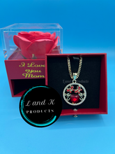 Load image into Gallery viewer, "Mom" Red Rose Gift Box