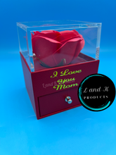 Load image into Gallery viewer, "Mama Y Hija" Red Rose Gift Box