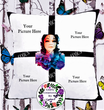 Load image into Gallery viewer, Personalized 4-panel satin pillow