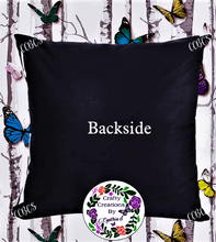 Load image into Gallery viewer, Personalized 4-panel satin pillow