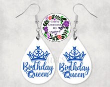 Load image into Gallery viewer, Birthday Queen Earrings!