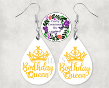 Load image into Gallery viewer, Birthday Queen Earrings!