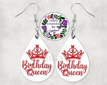 Load image into Gallery viewer, Birthday Queen Earrings!