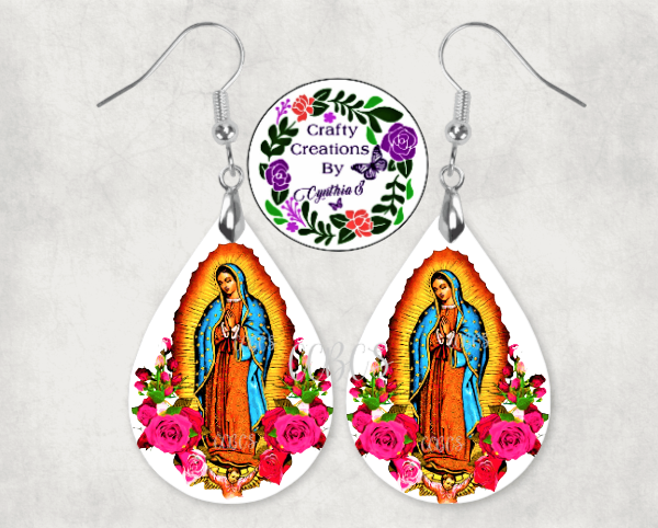 La Virgen De Guadalupe Earrings!