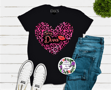 Load image into Gallery viewer, Sexy Diva Heart Shape Leopard Shirt!
