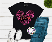 Load image into Gallery viewer, Sexy Diva Heart Shape Leopard Shirt!