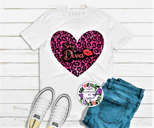 Load image into Gallery viewer, Sexy Diva Heart Shape Leopard Shirt!