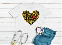 Load image into Gallery viewer, Sexy Diva Heart Shape Leopard Shirt!