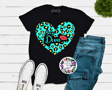 Load image into Gallery viewer, Sexy Diva Heart Shape Leopard Shirt!