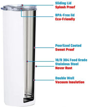 Load image into Gallery viewer, John 3:16 For God so loved the world Stainless Steel 20 oz Tumbler