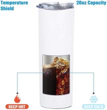 Load image into Gallery viewer, Behind Every Crazy Daughter Stainless Steel 20 oz Tumbler

