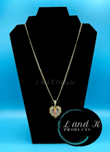 Load image into Gallery viewer, La Virgen De Guadalupe 3 Oros Pendant Necklace