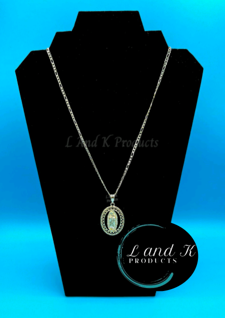 La Virgen De Guadalupe Gold -Gold Plated Necklace