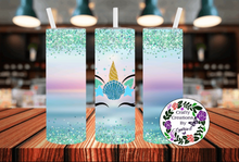 Load image into Gallery viewer, Ocean Unicorn Tumbler