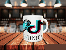 Load image into Gallery viewer, Peace Love TikTok Coffee Mug
