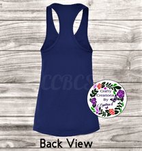 Load image into Gallery viewer, Your Custom Photo, or Text Here! Racerback Tank Top!