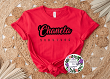 Load image into Gallery viewer, Chancla Survivor Shirt!