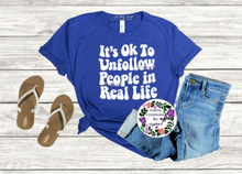 Load image into Gallery viewer, Unfollow Shirt! (W)