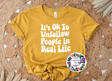 Load image into Gallery viewer, Unfollow Shirt! (W)