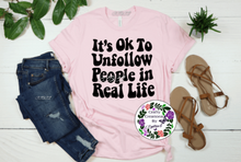 Load image into Gallery viewer, Unfollow Shirt! (B)