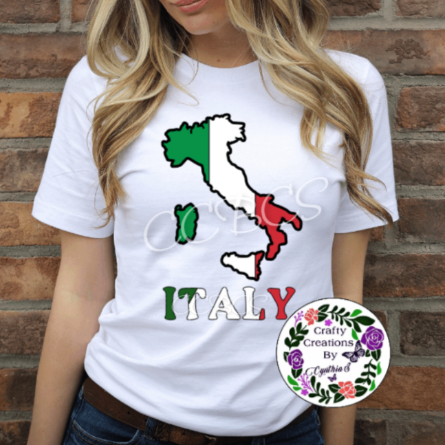 Italy Map Shirt!