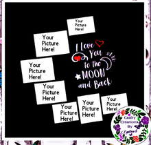 Load image into Gallery viewer, Personalized 7 panel satin pillow