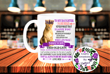 Load image into Gallery viewer, From Mom, Dad, Mom & Dad To Daughter Or Son Coffee Mug