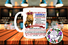 Load image into Gallery viewer, From Mom, Dad, Mom & Dad To Daughter Or Son Coffee Mug