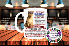 Load image into Gallery viewer, From Mom, Dad, Mom & Dad To Daughter Or Son Coffee Mug