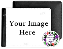 Load image into Gallery viewer, Men&#39;s Custom Photo Personalized Bifold Wallet
