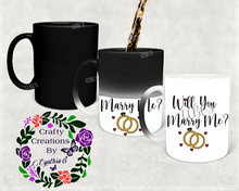 Load image into Gallery viewer, Will You Marry Me? Magic Mug
