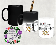 Load image into Gallery viewer, Will You Marry Me? Magic Mug