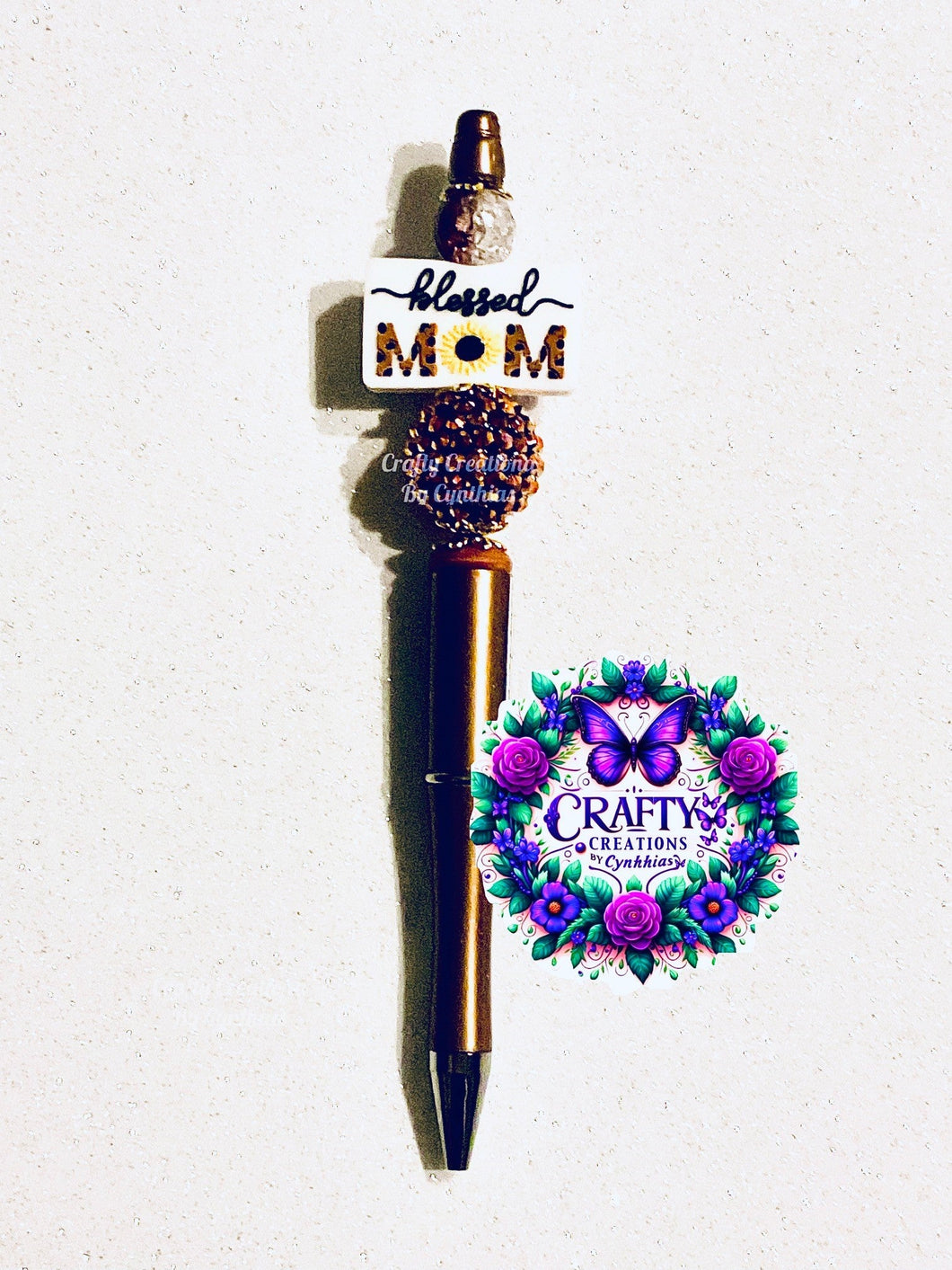 Mom Focal Beaded Pens
