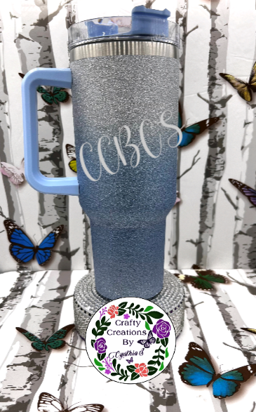 40 oz Stainless Steel Quencher Tumbler, Holiday Colors – Cali Bees Creations