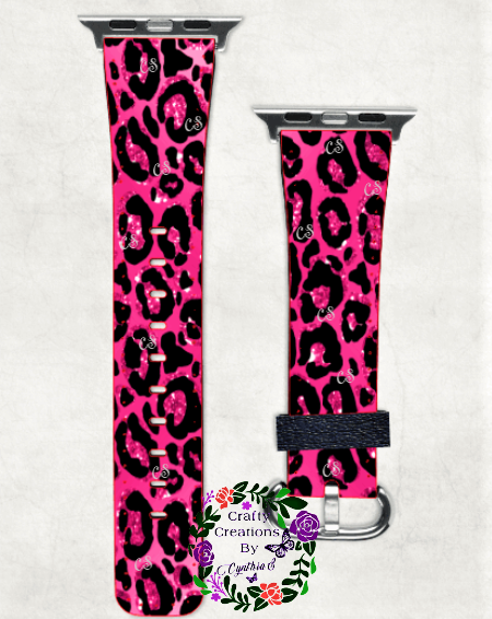 Apple Watch Band Pink Leopard #CCBCSPL