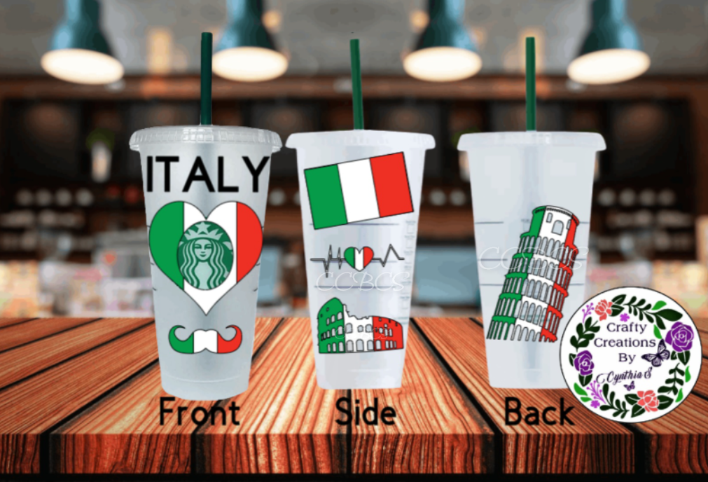 Italy Reusable Cold Cup