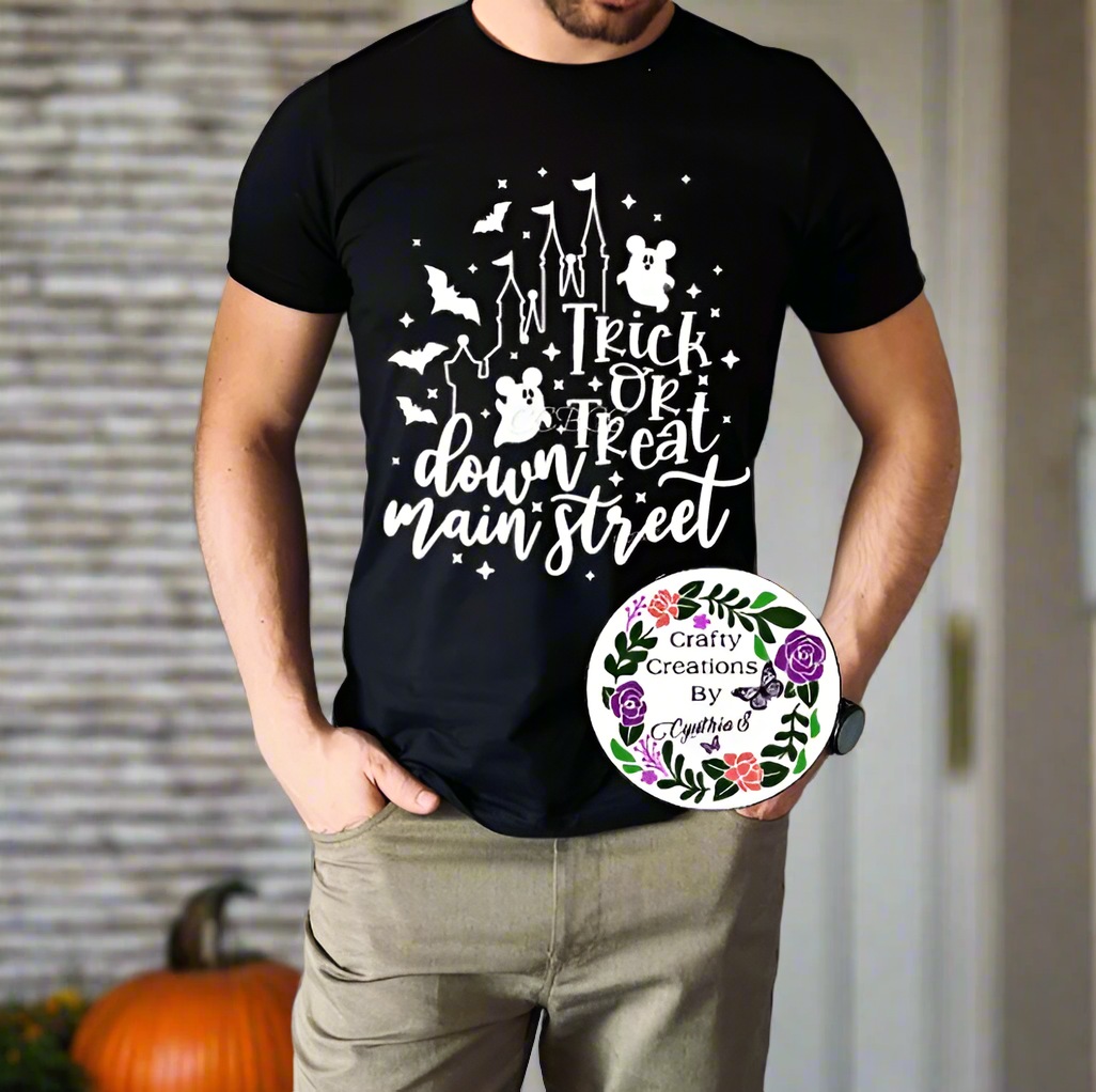 Trick Or Treat (Glow-In-The-Dark) Men's Shirt!